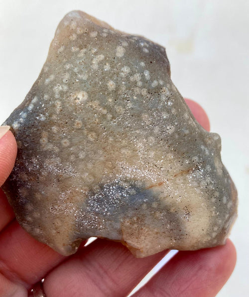 Agate du Botswana – Tranche Brute
