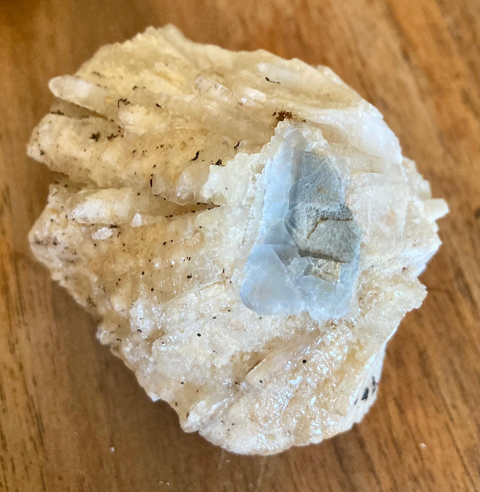 Fluorite et Baryte - Pierres minérales brutes