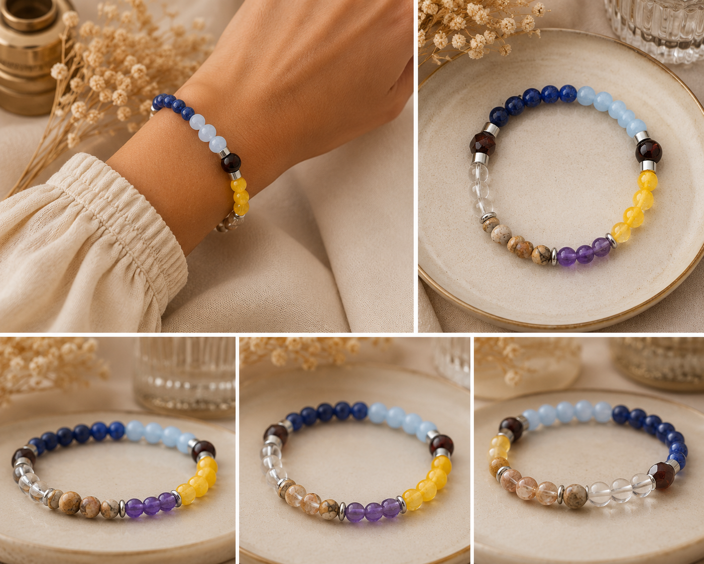 Bracelet aux 8 teintes