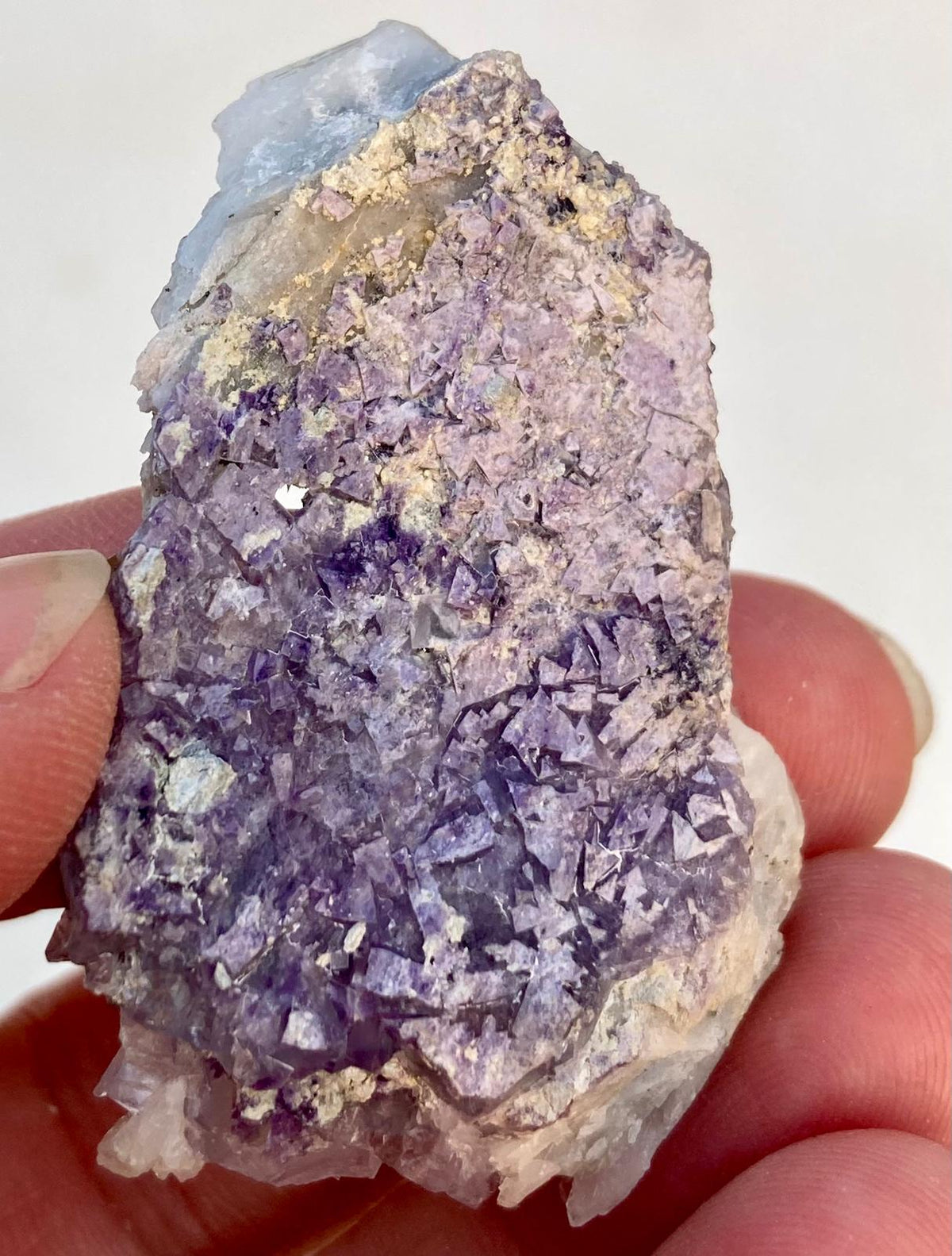 Fluorite Mauve & Baryte – Saint-Péray, Ardèche, France