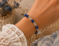 Bracelet Lapis Lazuli et Cristal de roche