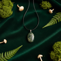 Pendentif Agate Mousse - Pierre Minérale