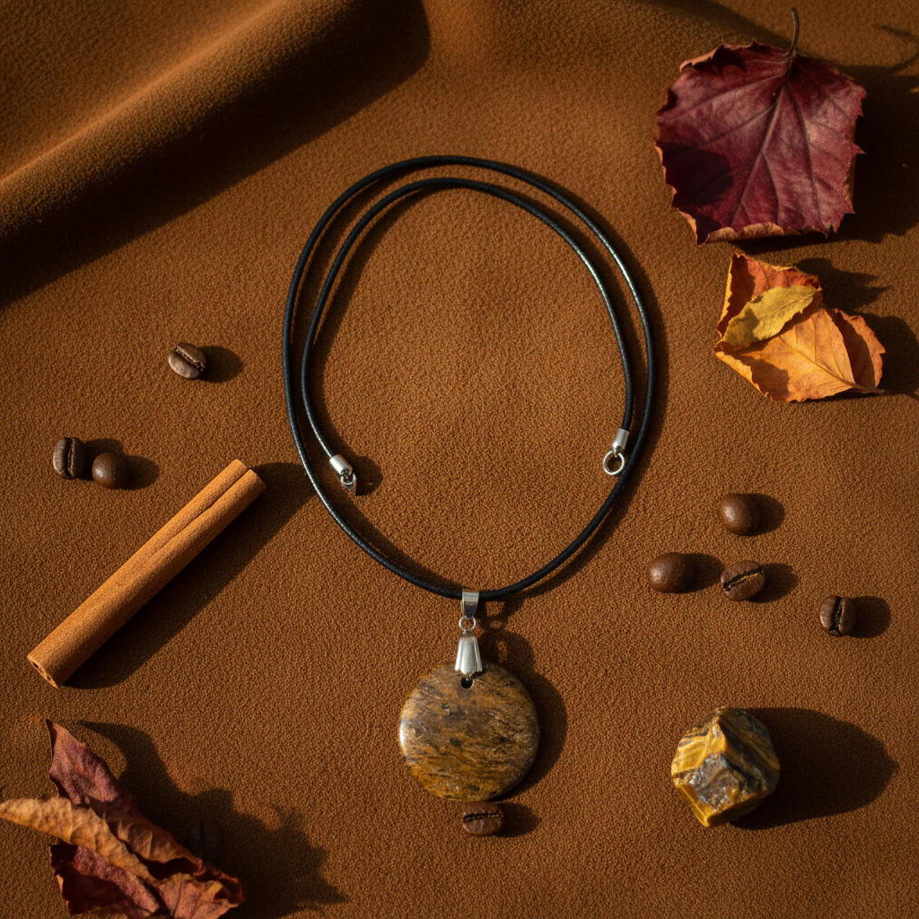 Pendentif Bronzite - Pierre minérale