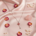 Pendentif Rhodonite - Pierre minérale
