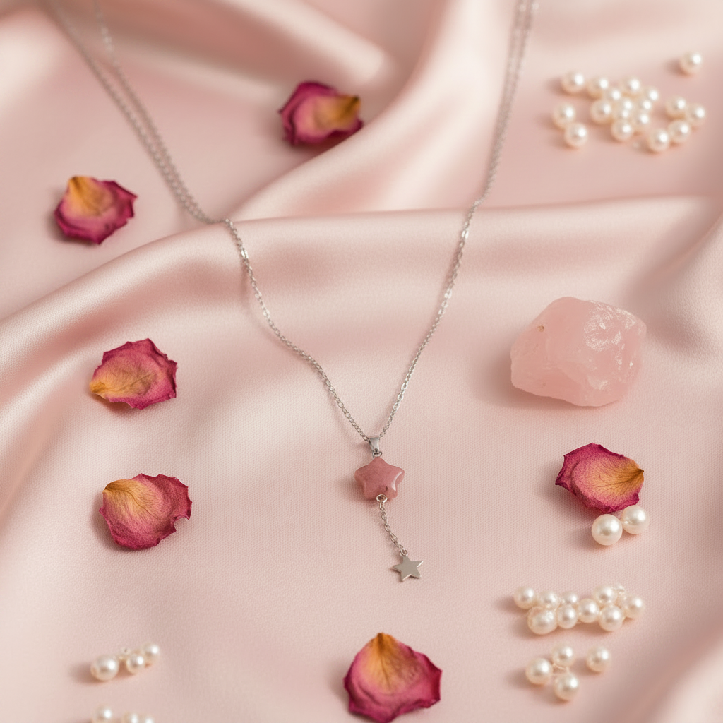 Pendentif Rhodonite - Pierre minérale