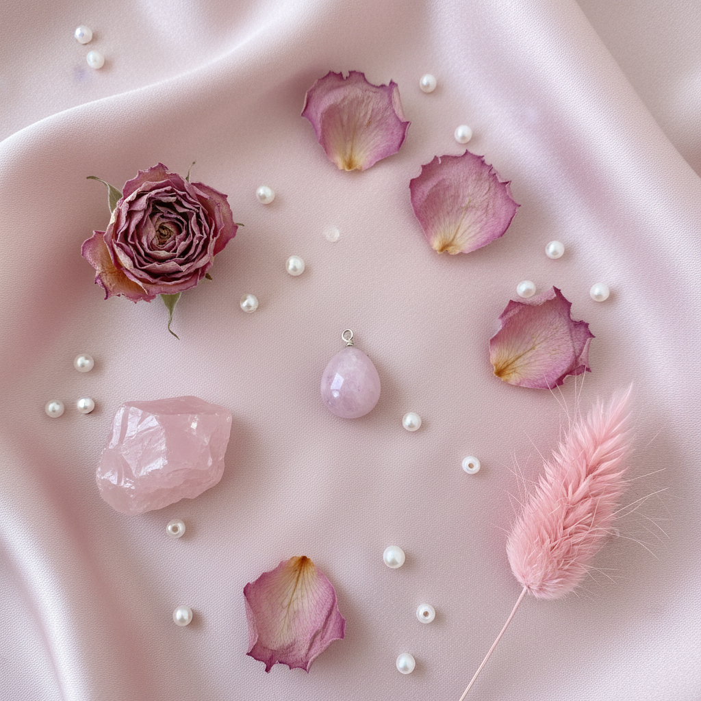 Pendentif Kunzite - Pierre naturelle